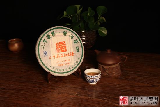 茶叶加盟店,三千系列--经典茶饼系列值得收藏--三千茶饼