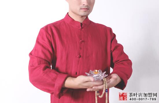 惜物茶服--男士茶服秋季系列-茶服2
