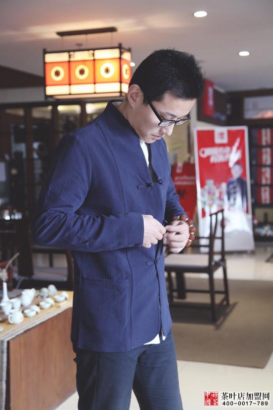 惜物茶服--男士茶服秋季系列-茶服2