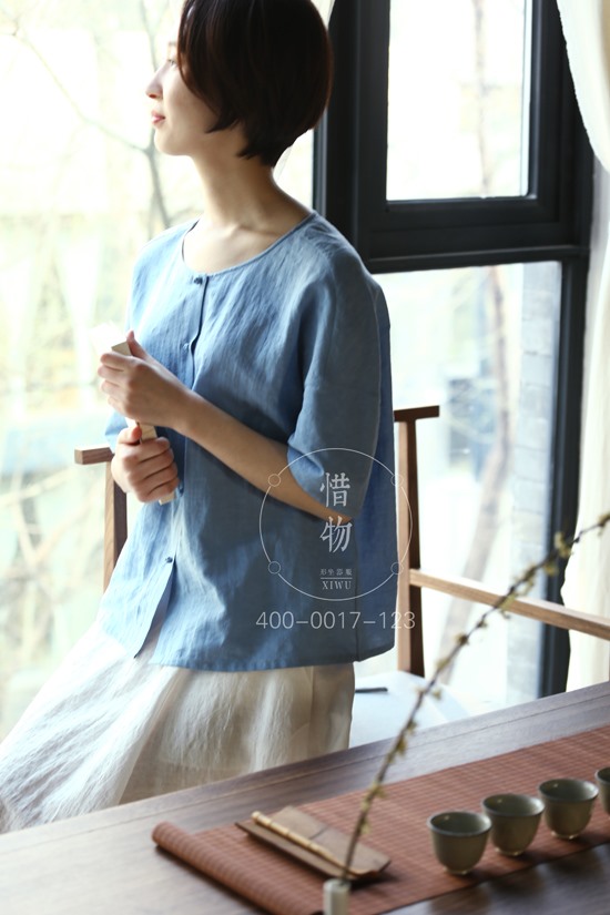 茶服加盟品牌－惜物棉麻茶服加盟品牌