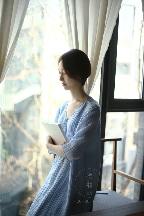 惜物茶服女装夏款－惜物棉麻茶服品牌－棉麻茶服女装经典款