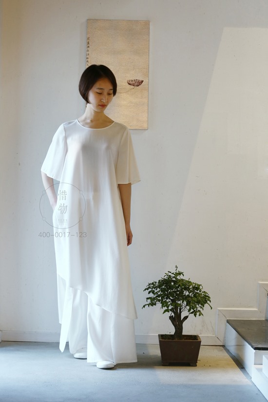 茶服品牌－惜物棉麻茶服经典女装连衣裙－茶服女装经典款式展示