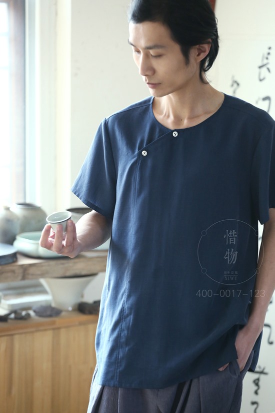 福建棉麻禅茶服加工厂家－福建中式棉麻服装厂