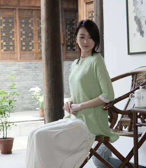 生姜茶服－官网－棉麻茶服女装