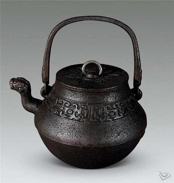 日本经典茶具:传世铁壶系列_日本茶具欣赏图