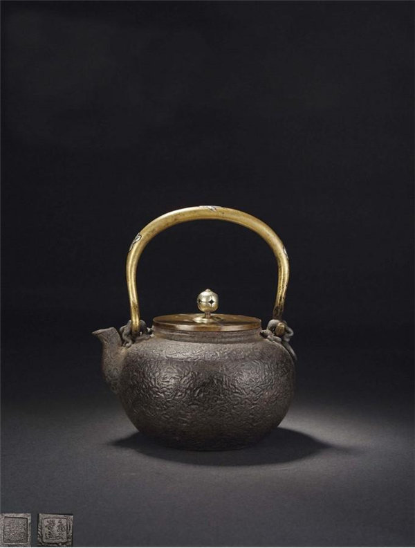 日本经典茶具:传世铁壶系列_日本茶具欣赏图